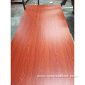 Red melamine plywood board 16mm